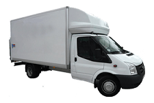 Minibus Hire Ipswich - Ford Luton 3.5 ton Tail Box Lift Truck - Truck hire Ipswich